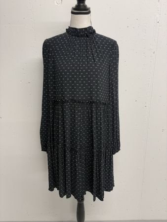 Steffen Schraut Kleid aus Viskose Gr. 36 schwarz weiss Print