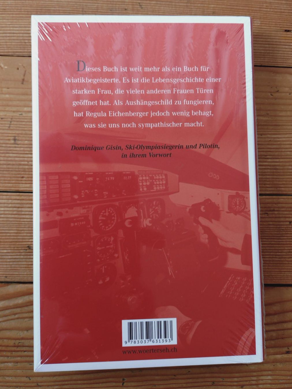 Libri: Regula Eichenberger: Über den Wolken, 1. CH-Pilotin, NEU+OVP – Nuovo e nell'imballaggio originale da Uster venduto da Junipa 1