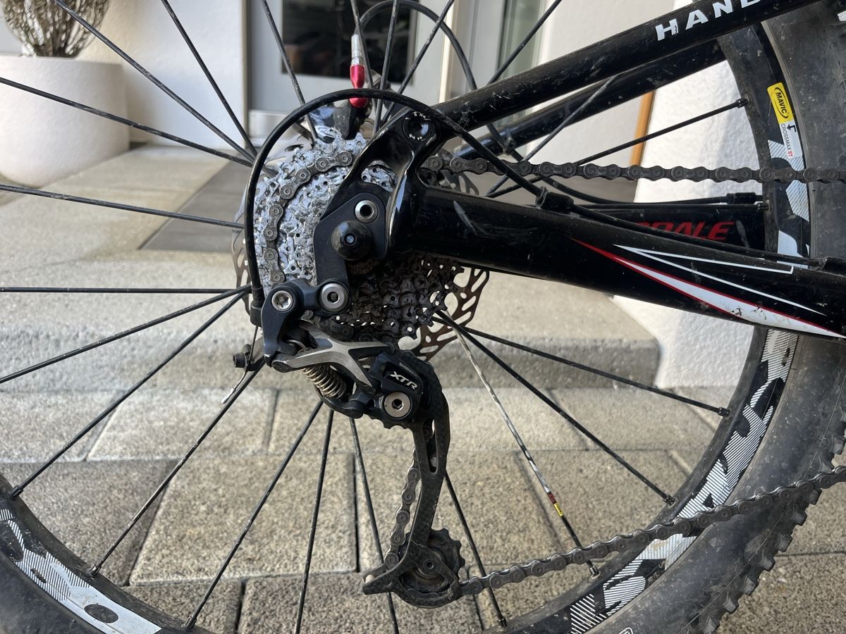 Cannondale Vélos: Cannondale Fully MTB (Grösse S) – D'occasion à Rain par Ann_tl8m 2