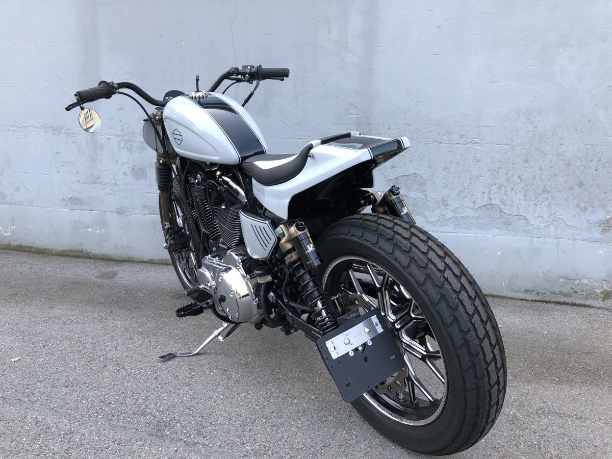 Harley-Davidson Chopper: Harley Davidson XL1200 Flat-Tracker – Usato da Uzwil venduto da faebi-C 3