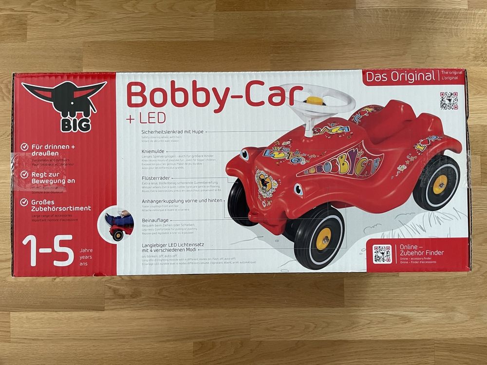 BIG Bobby Car Classic Lumi mit Licht / Blinkfunktion | Acheter sur Ricardo