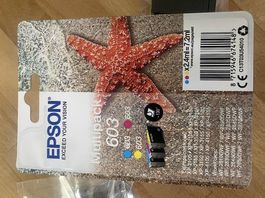 EPSON Druckpatronen Farbig und Schwarz NEU