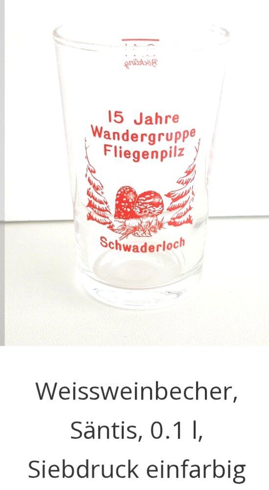 Gläser: Weissweinbecher – Gebraucht aus Villmergen von stier74