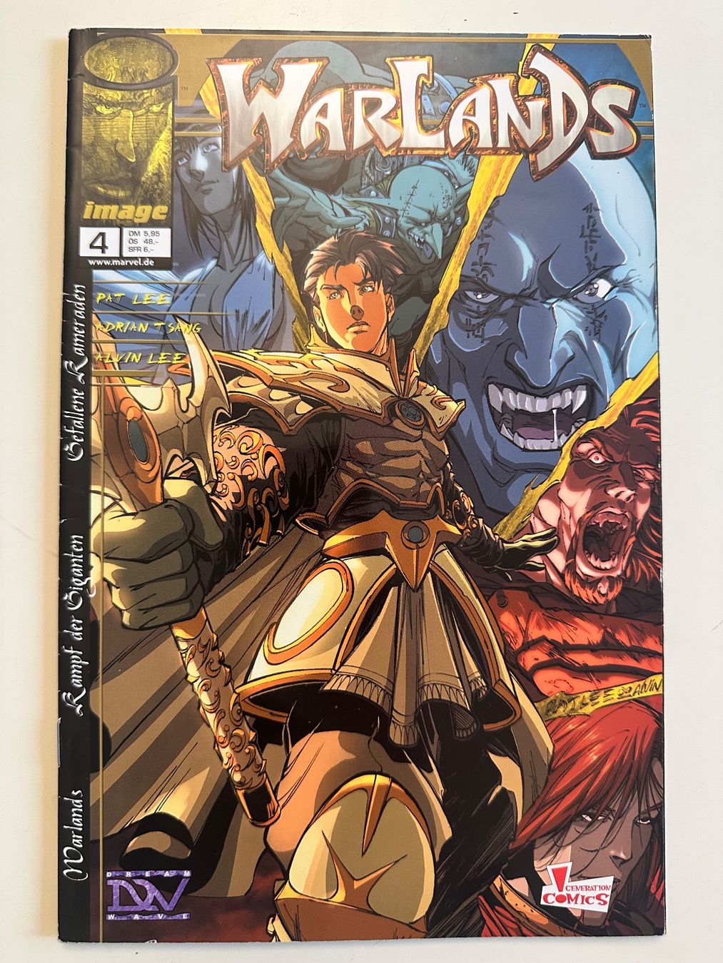 Fumetti: WARLANDS BAND 4 - Inkl. Poster - GENERATION COMICS – Usato da Münsingen venduto da Ganjam