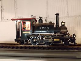 REA (Aristo craft) Dampflok der Chicago Burlington & Quiney