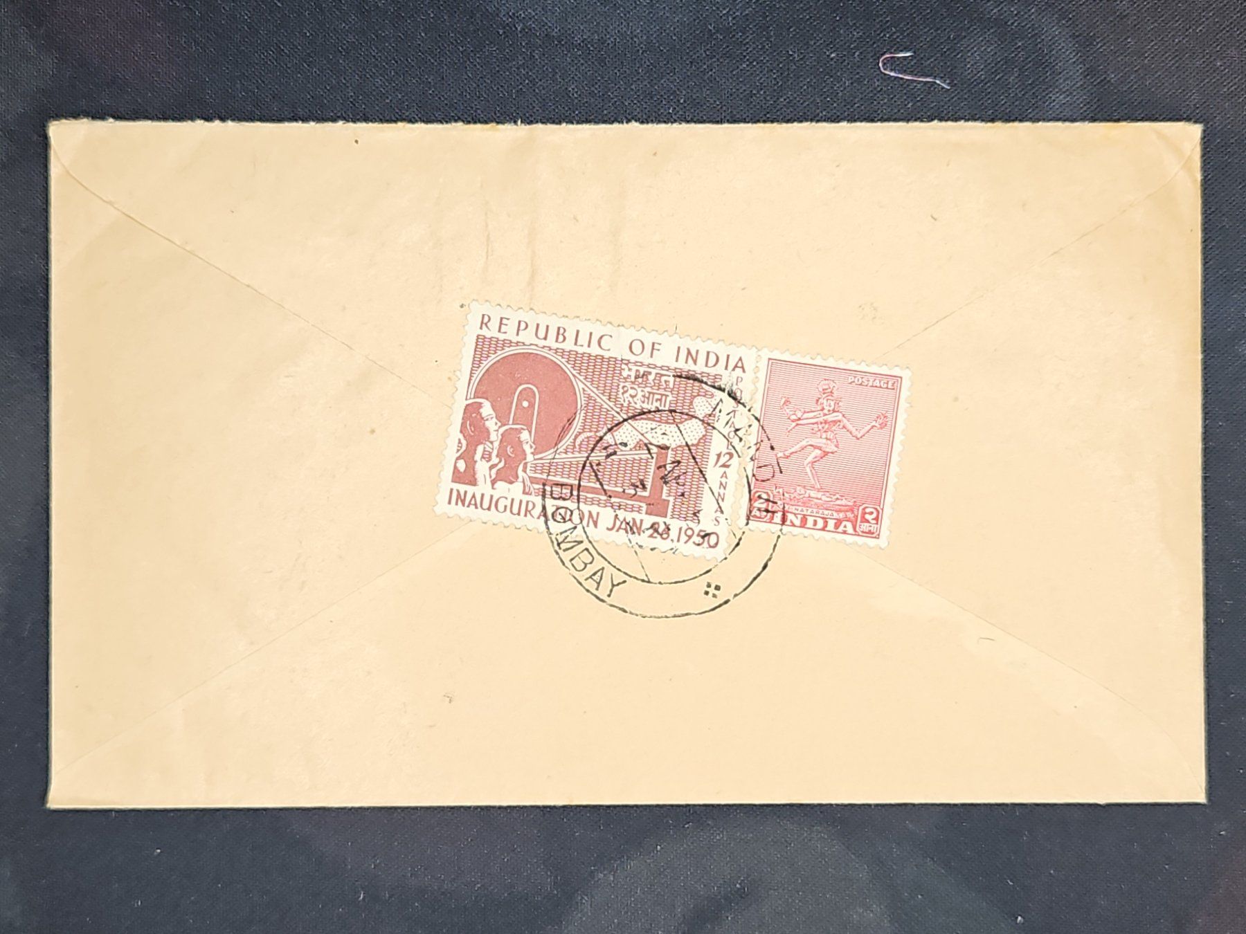 Tutti i francobolli: CL25 Enveloppe + Timbre Inde 1950 – Usato da Cousset venduto da Patrick_Collections