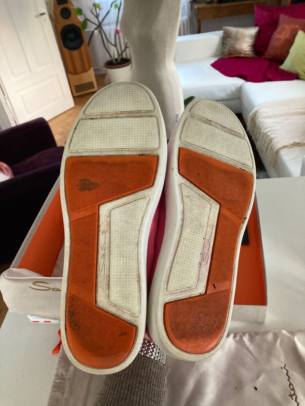 Santoni Scarpe da donna: Original Santoni 40 butterweiches Leder – Usato da St Gallen venduto da mayerka 6