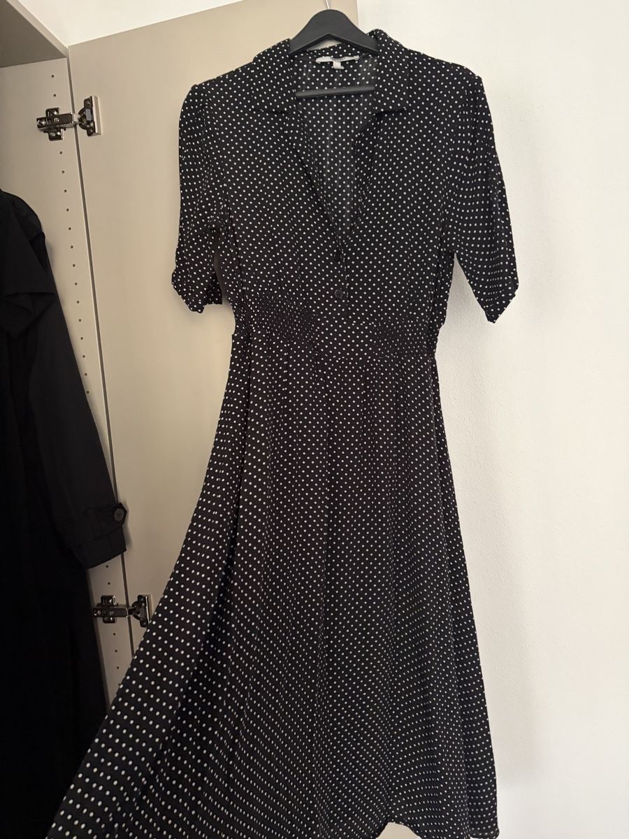 Kleider: Koton Dress black white dots size 42 – Neu (gemäss Beschreibung) aus Zürich von Mss_sen 5