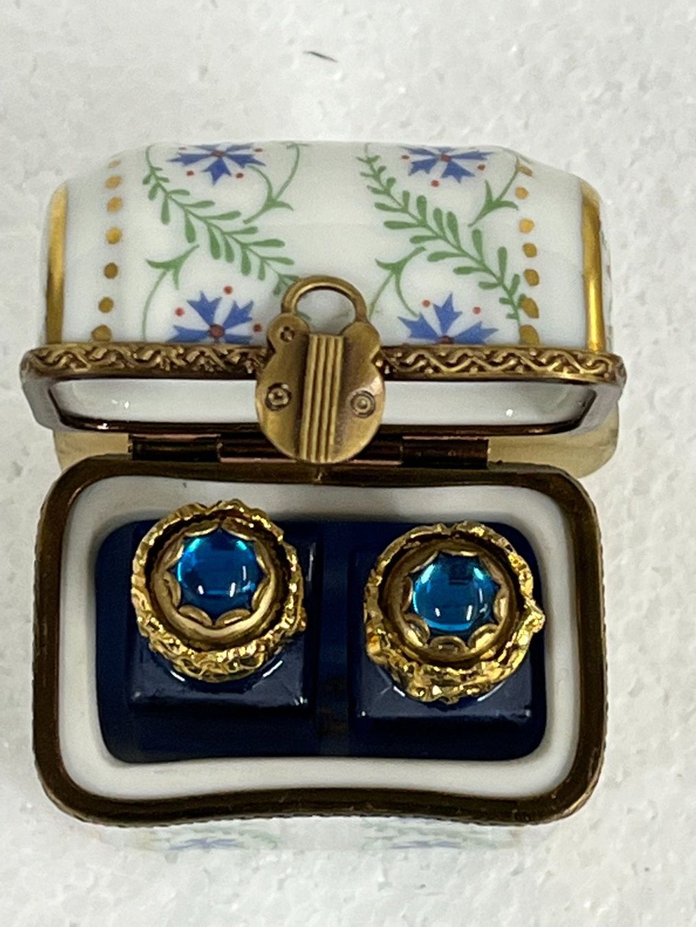Barattoli: Schatulle Limoges Parfüm Miniatur Schatulle – Nuovo (secondo la descrizione) da Mumpf venduto da dadaboygugulini 1