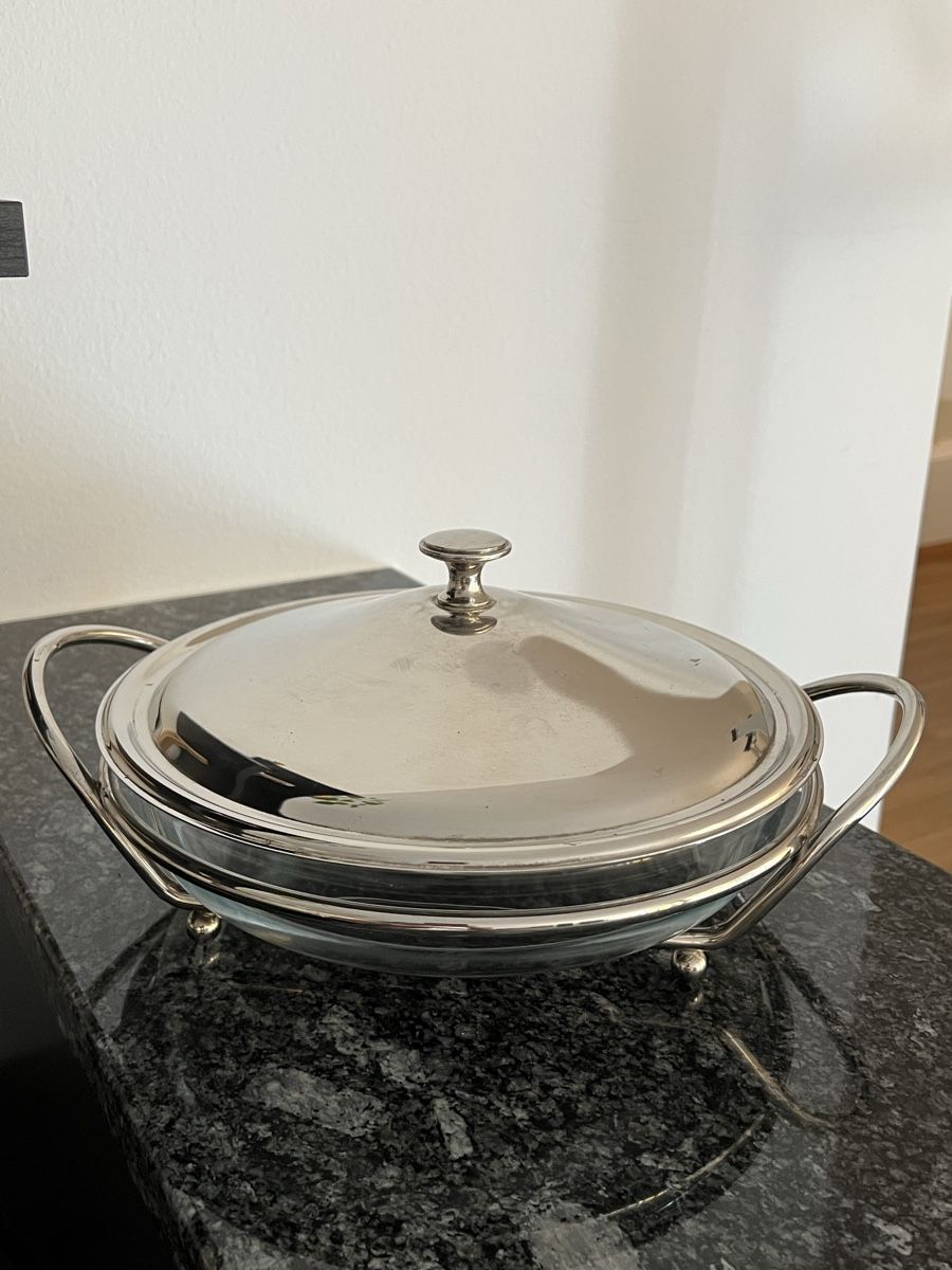 Elettrodomestici da cucina: Vintage Buffet Wärmer versilbert – Usato da Luzern venduto da closettheory
