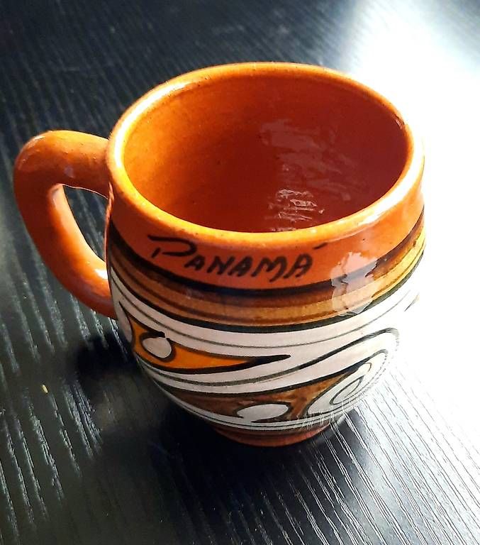Caraffe: handbemalte Tonkrüge aus Panama – Usato da Zürich venduto da mar_fw69 2
