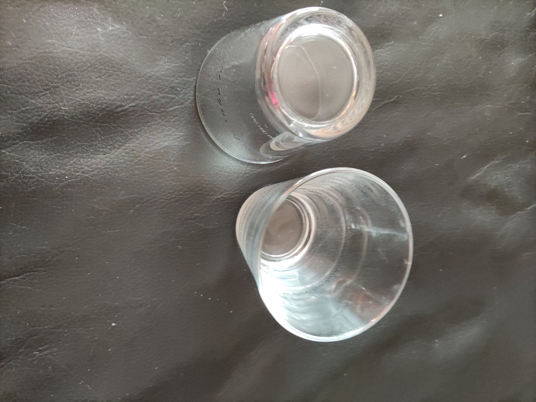 Gläser: Dessert/Snäck oder Wasser Glas mit Spruch 1.5 dl – Gebraucht aus Spreitenbach von lucius2024 3