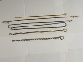 5Stk Taschenuhr Ketten ab 27cm (6)