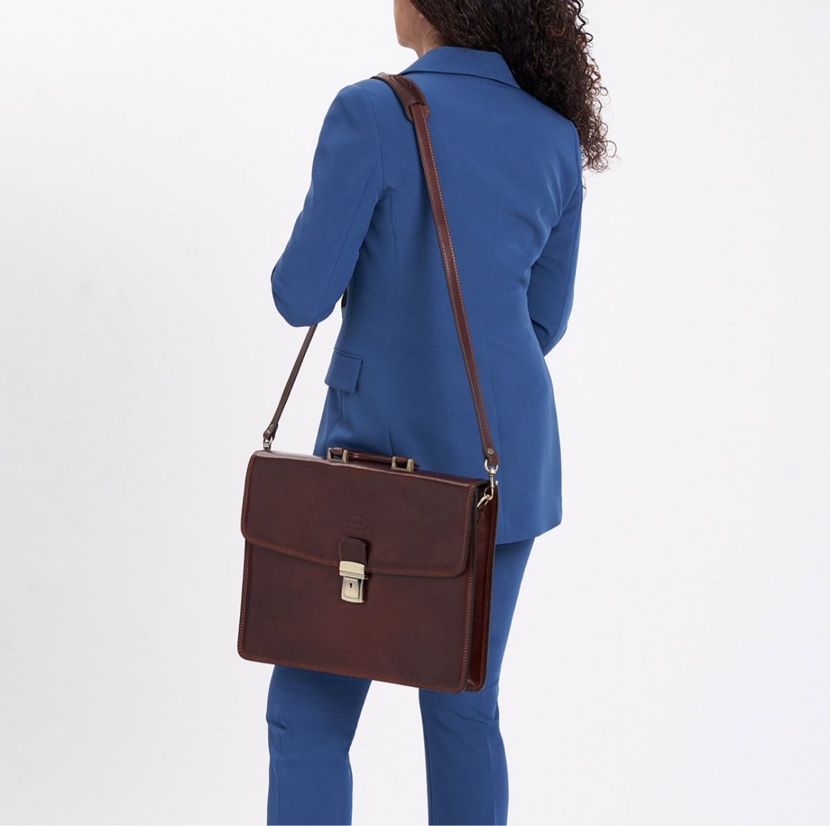 Valigie & Borse: Aktentasche aus Leder Manfredi – Nuovo e nell'imballaggio originale da Wittenbach venduto da WWW.DRILUBAGS.CH 2