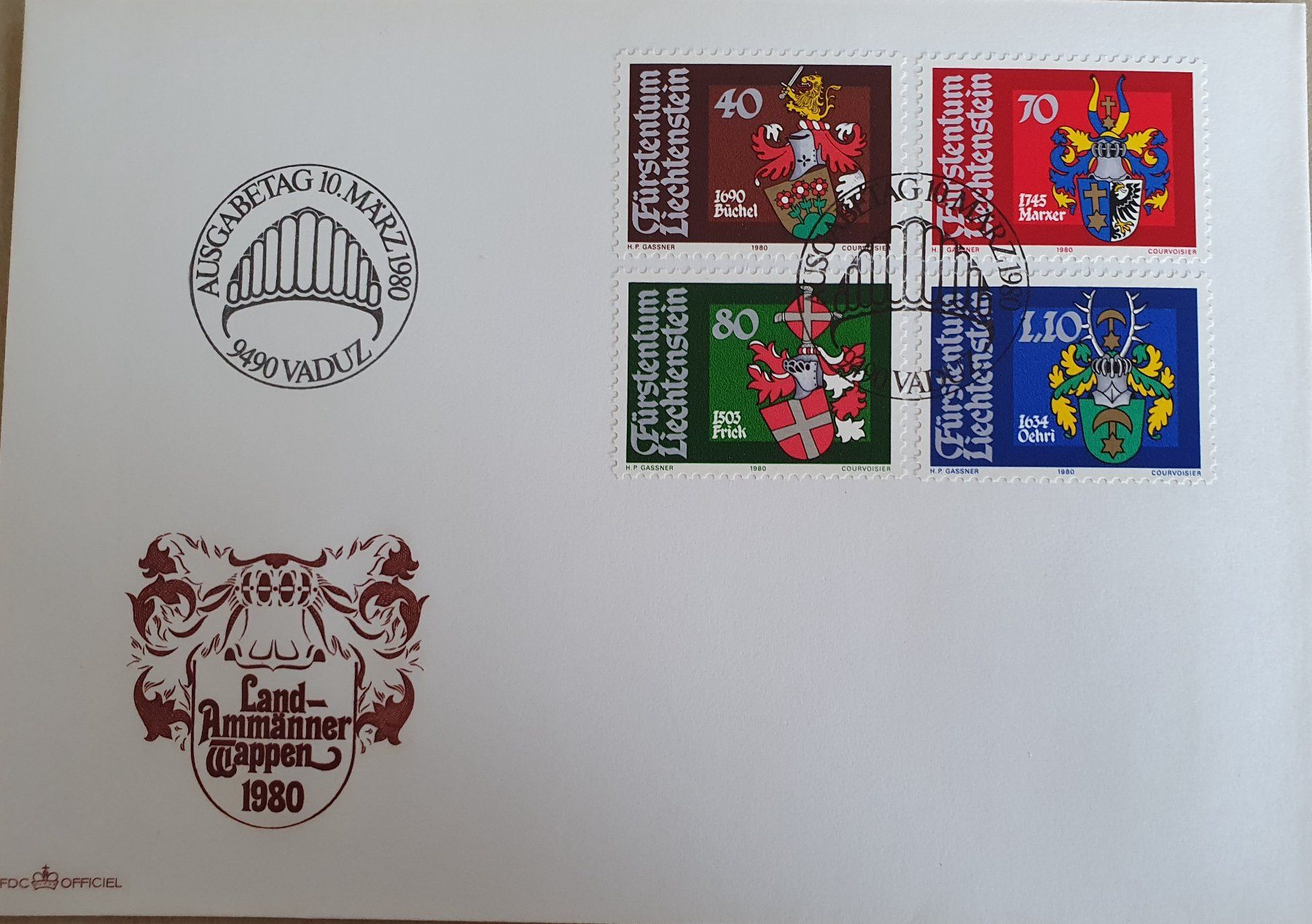 Tutti i francobolli: 1980  JSA / FDC – Nuovo (secondo la descrizione) da Alten venduto da Regenwasser 3
