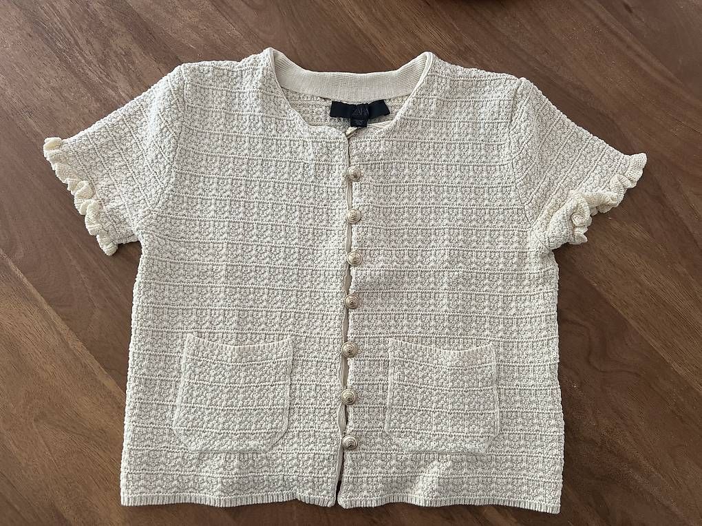 Top: ZARA Oberteil in beige Gr. S – Usato da Sevelen venduto da ale_v29l
