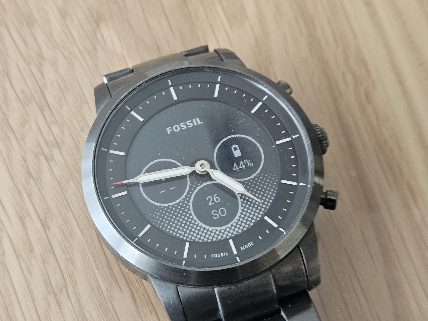 Fossil Smartwatch: Fossil Hybrid Smartwatch  – Gebraucht aus Rorschacherberg von easiracer 3