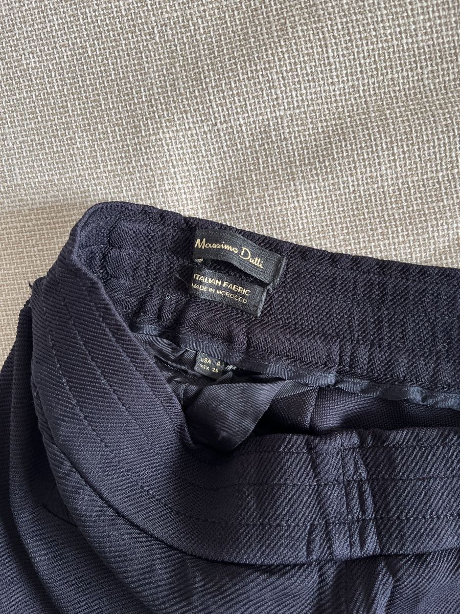 Massimo Dutti Pantaloni: Massimo Dutti Trousers, SIZE 36, navy, Summer Essential – Usato da Mies venduto da Nib2011 3