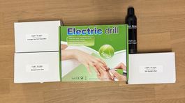 Set für Maniküre Gel-Set und professioneller Nagelfräser