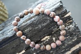 Rhodonite      Armband 8mm   Ab 1.-  Rausverkauf
