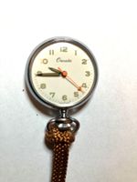 Ornata Broschenuhr mit Kordelband gebraucht guter Zustand,