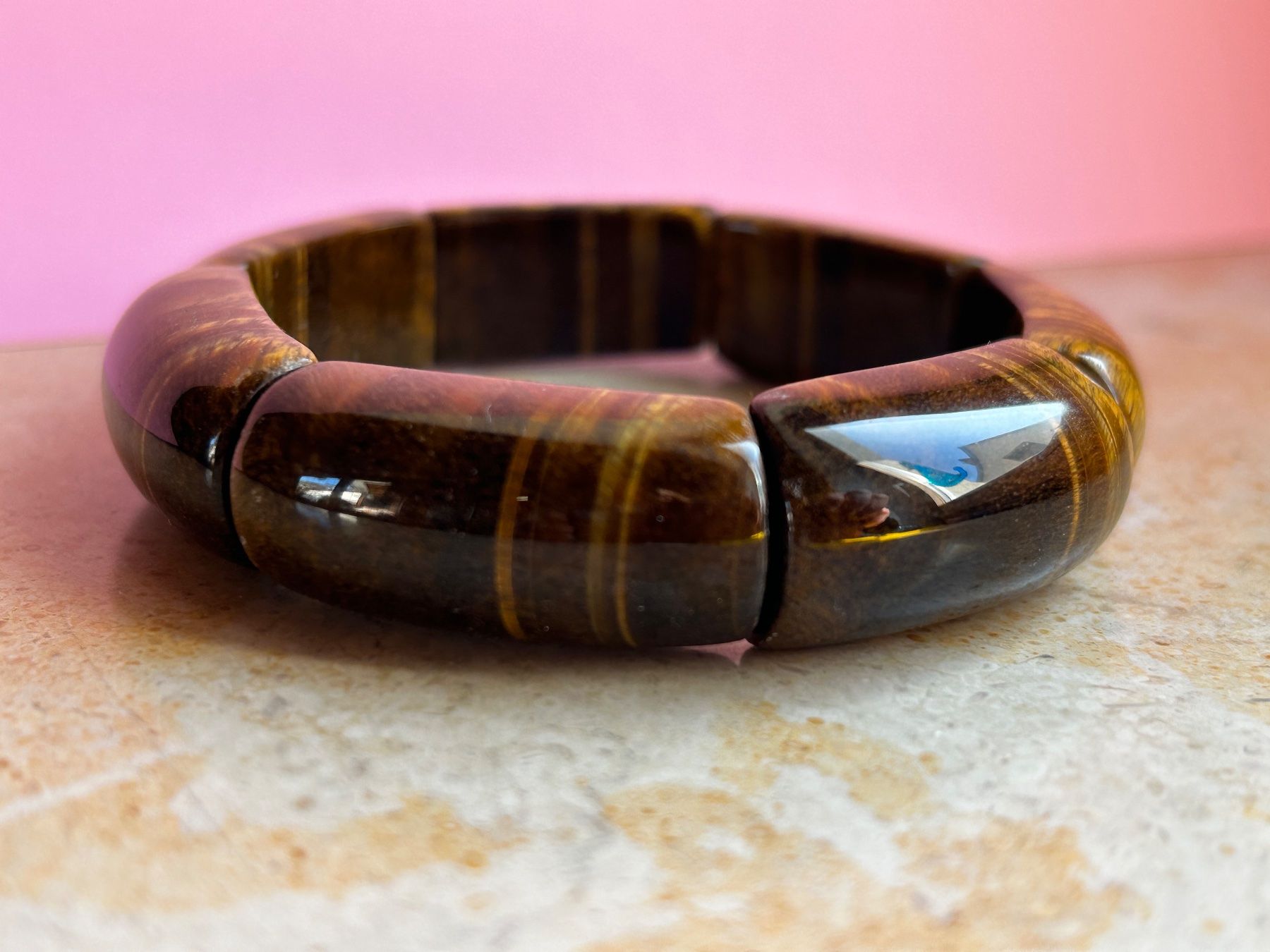 Bracciali & Braccialetti: Armband Tigerauge (6cm) – Usato da Dittingen venduto da Bijoubelle 3