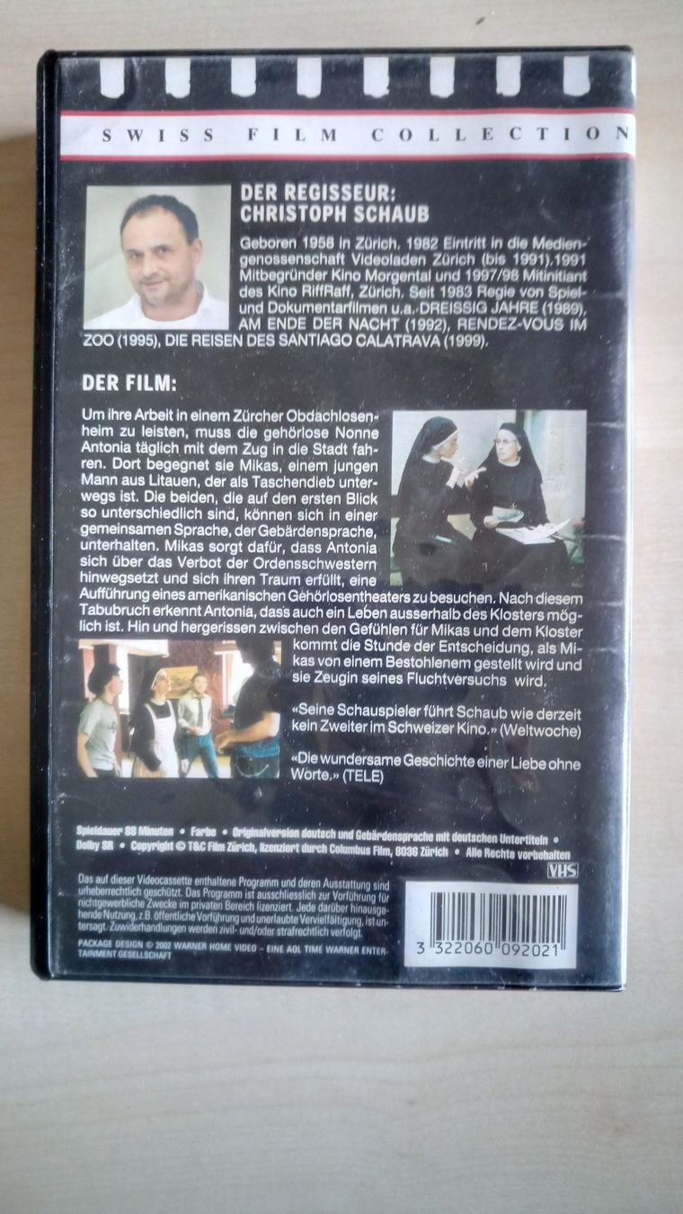 Alle VHS: VHS-Video "Stille Liebe" (Christoph Schaub, 2002) – Gebraucht aus Guttannen von zuberling 1