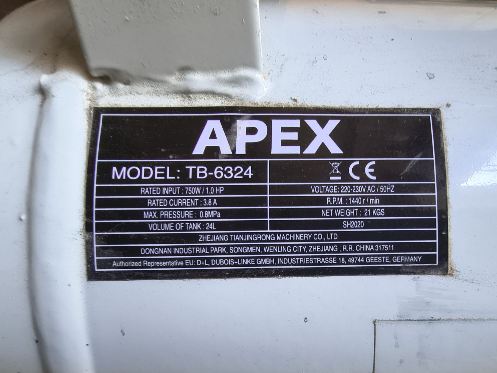 Kompressoren: APEX Kompressor Silent - sehr leise – Gebraucht aus Jakobsbad von dio_298 1