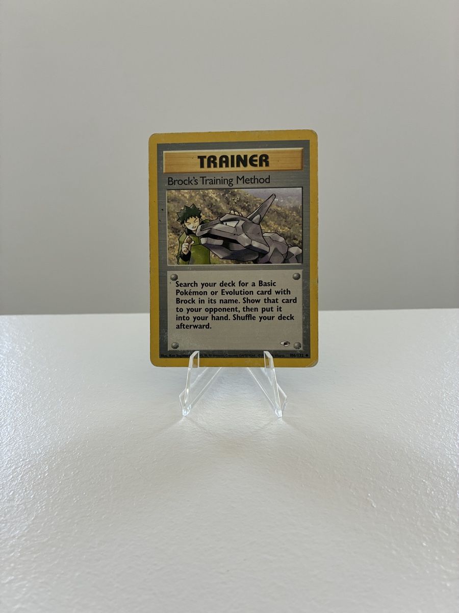 Pokémon Cartes à collectionner: Pokemon karte Brock's Training Method 106/132 – Neuf (Voir description) à Taverne par nad02026