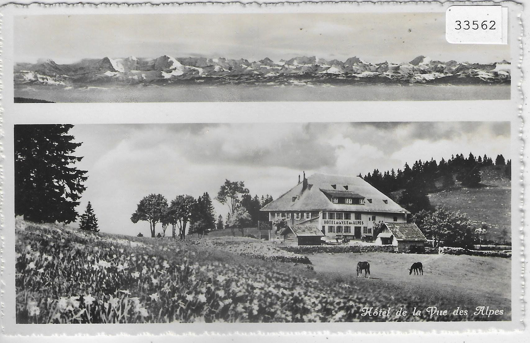 Cartoline postali: Hotel de la Vue des Alpes – Usato da Ettingen venduto da Kartenplanet