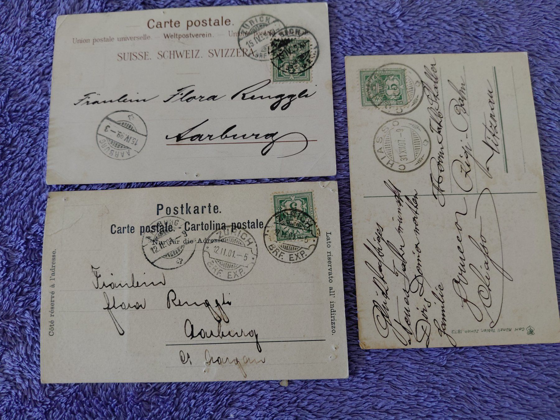Cartoline postali: 3 Tolle CH AK – Usato da Horw venduto da Onurb008 1