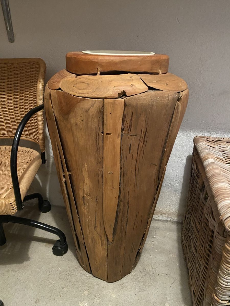 Tutte le decorazioni: Vase en bois décoration – Nuovo (secondo la descrizione) da Blonay venduto da Ollorvi
