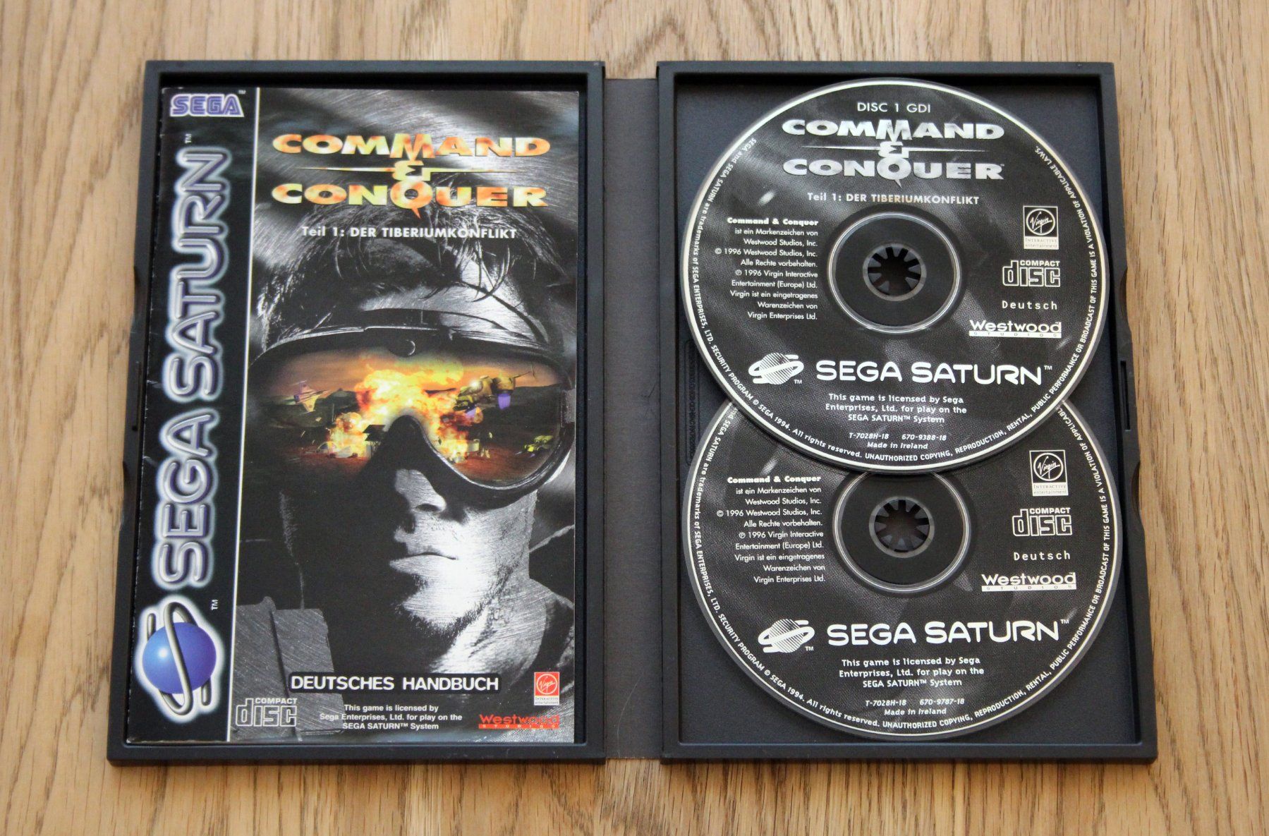 Spiele: Command & Conquer - Der Tiberiumskonflikt für Sega Saturn – Gebraucht aus Münchenbuchsee von Chaoo 2