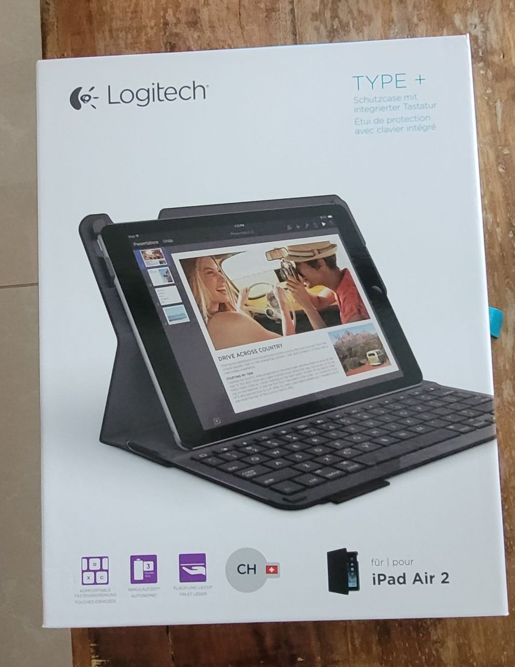 Covers & Borse: Logitech Type+ iPad Air 2 Keyboard Case - Perfect Gift! – Usato da Killwangen venduto da bmy_5rtt 1