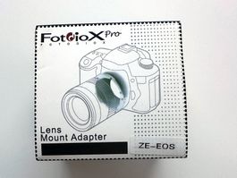 Fotodiox Mamiya ZE Pro 35mm zu Canon EOS (EF, EF-S)