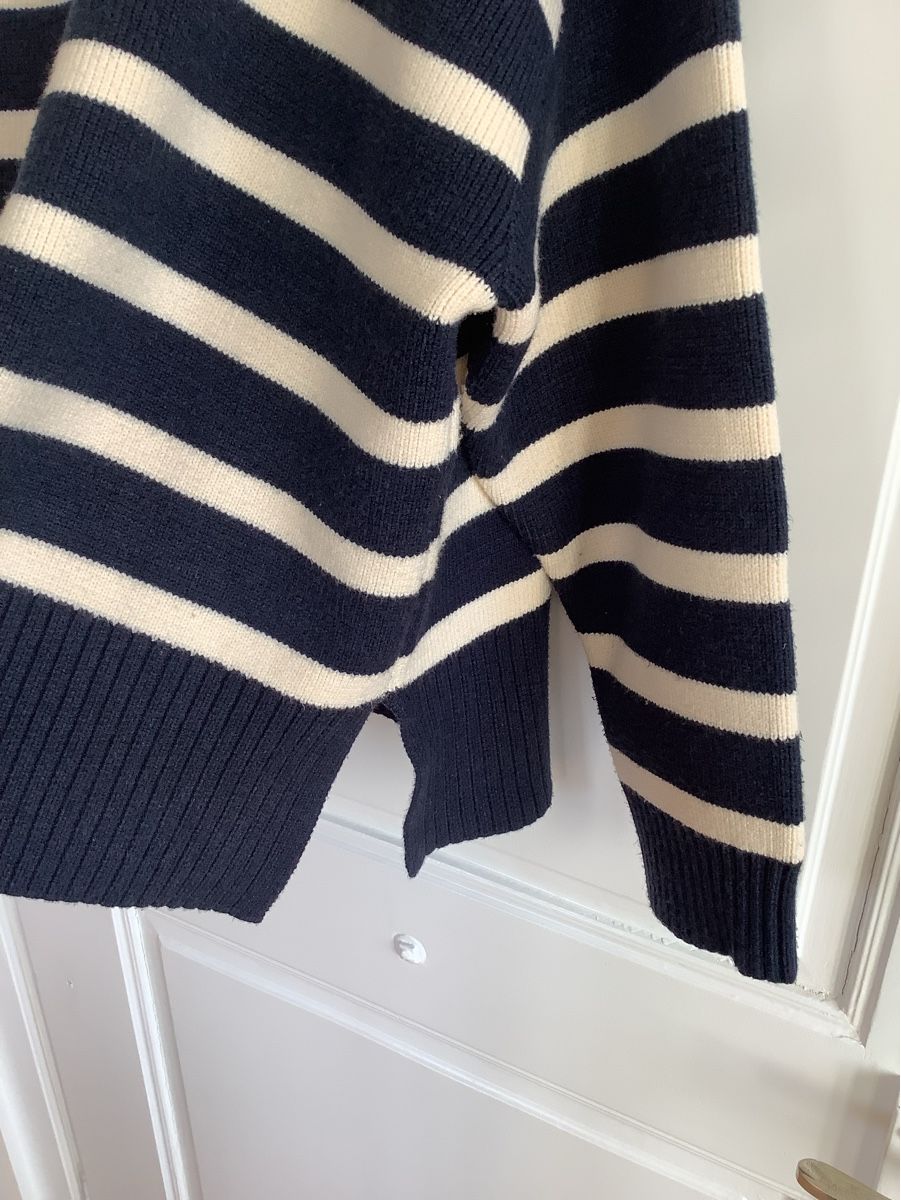 Zara Maglioni & Felpe: Dicker Strickpullover gestreift von Zara S/M Viscosemix – Usato da Stäfa venduto da loveforeverlove 6