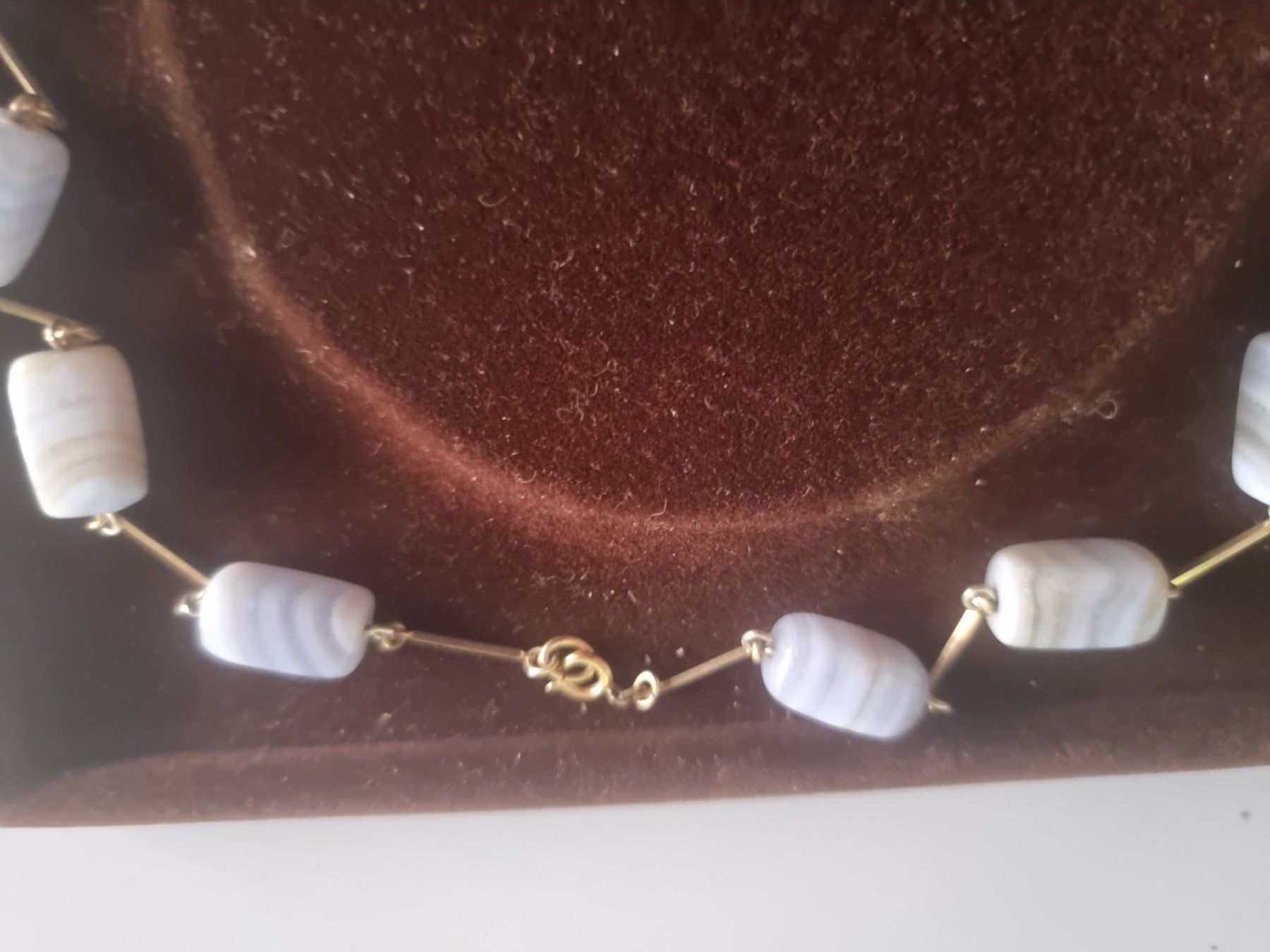 Ketten: Halskette mit Achat, Top Zustand! – Gebraucht aus Schaffhausen von Kellerrassel 1