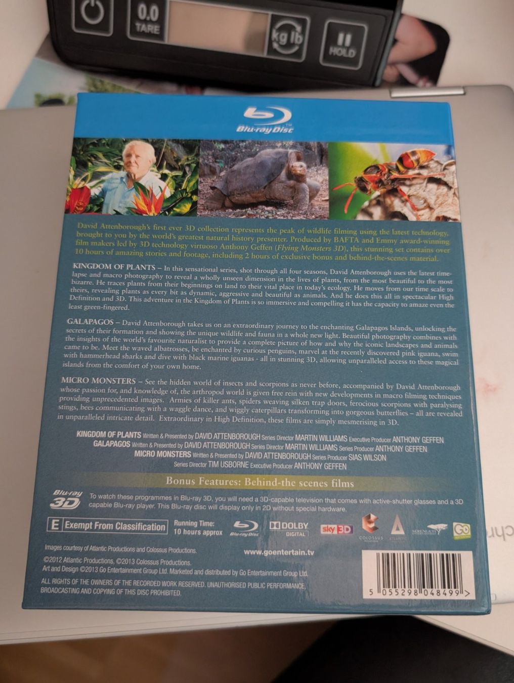 Tutti i DVDs: David Attenborough - The 3D Collection - Blu-ray DVD – Usato da Hünenberg See venduto da SpecialEditionGaming 1