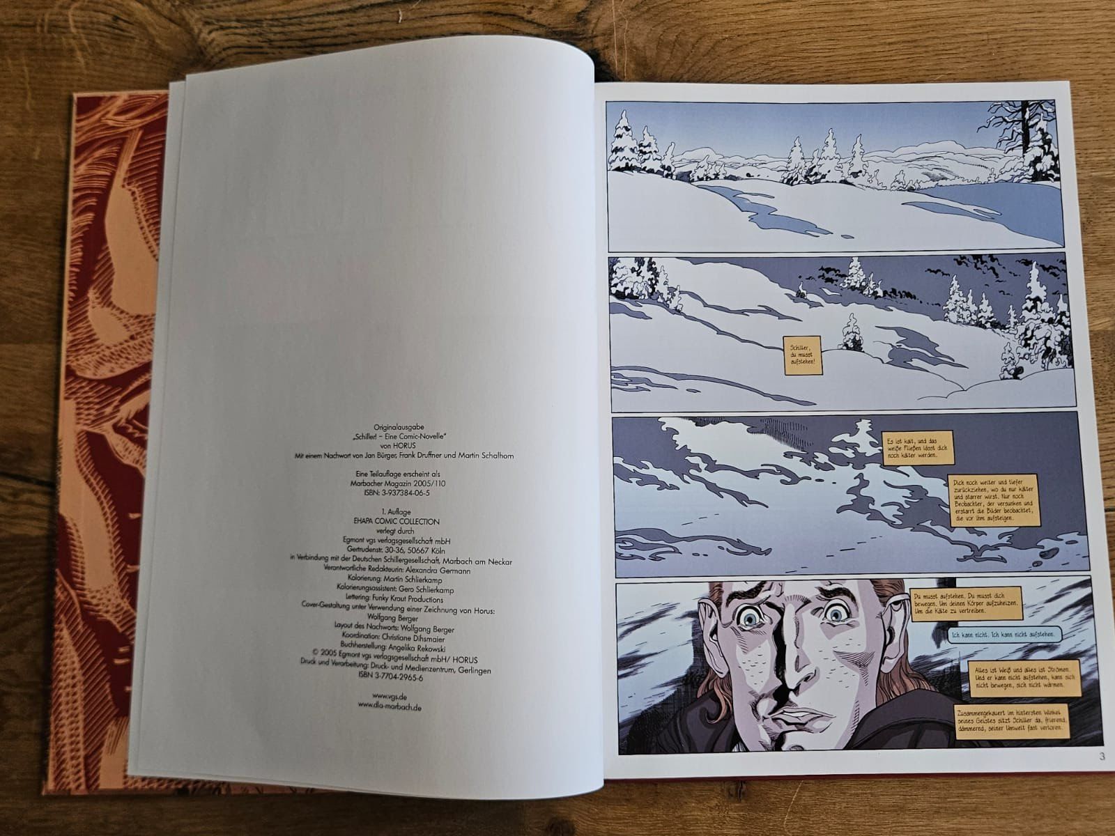 Fumetti: Schiller Comic-Novelle - Graphic Novel - Horus - 2005 – Nuovo (secondo la descrizione) da Birr venduto da DisDas 2