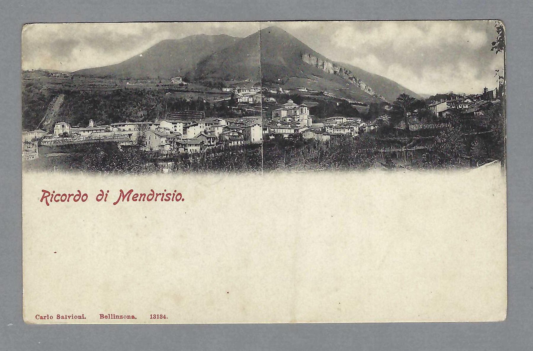 Cartoline postali: MENDRISIO, * – Usato da Pura venduto da ulisse1957