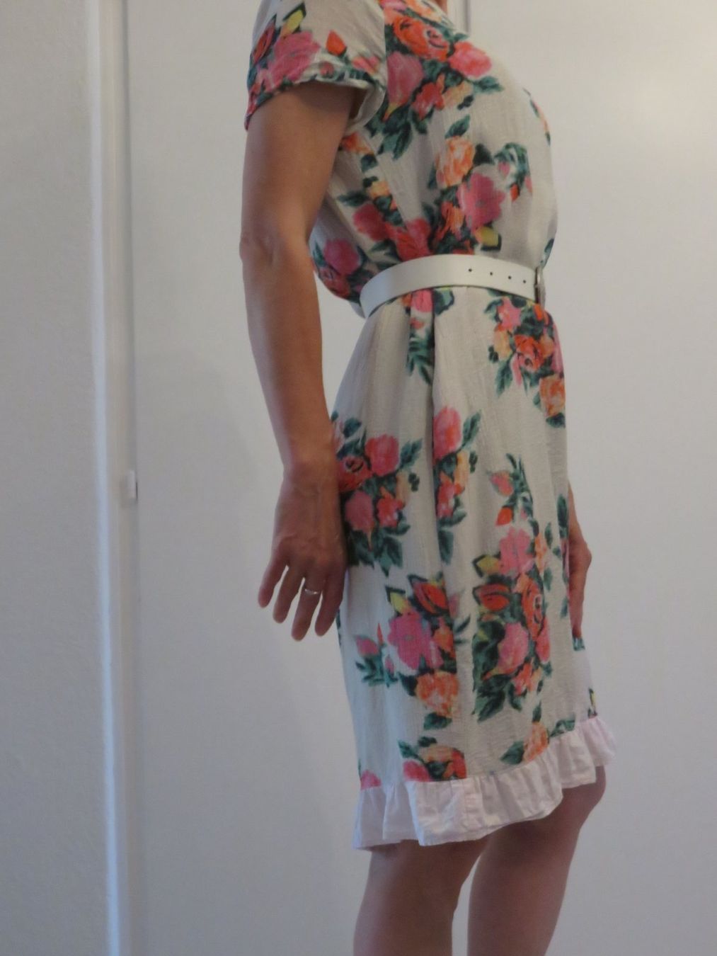 Comptoir des Cotonniers Vestiti: Seiden-Viskose Kleid gr. S-M – Usato da Fribourg venduto da monca 3