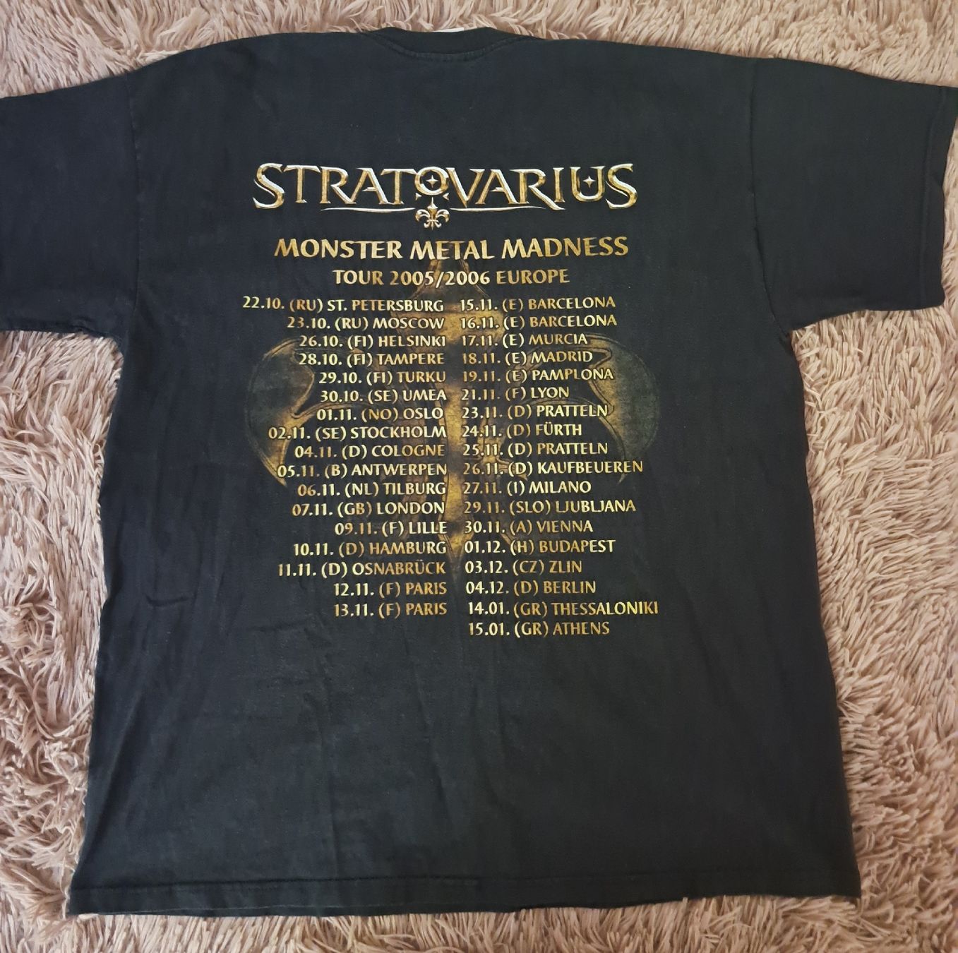 T-shirt: Stratovarius T-Shirt  – Usato da Bern venduto da dhh_zc5w 1