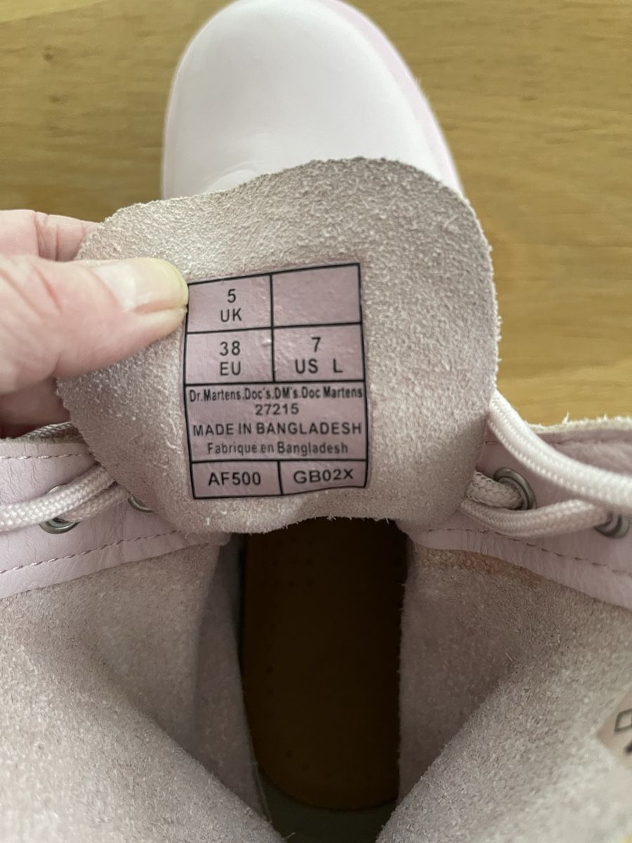 Dr. Martens Scarpe da donna: Dr. Martens, hellrosa, Gr. 38 – Usato da Roggwil TG venduto da MiryamM 3