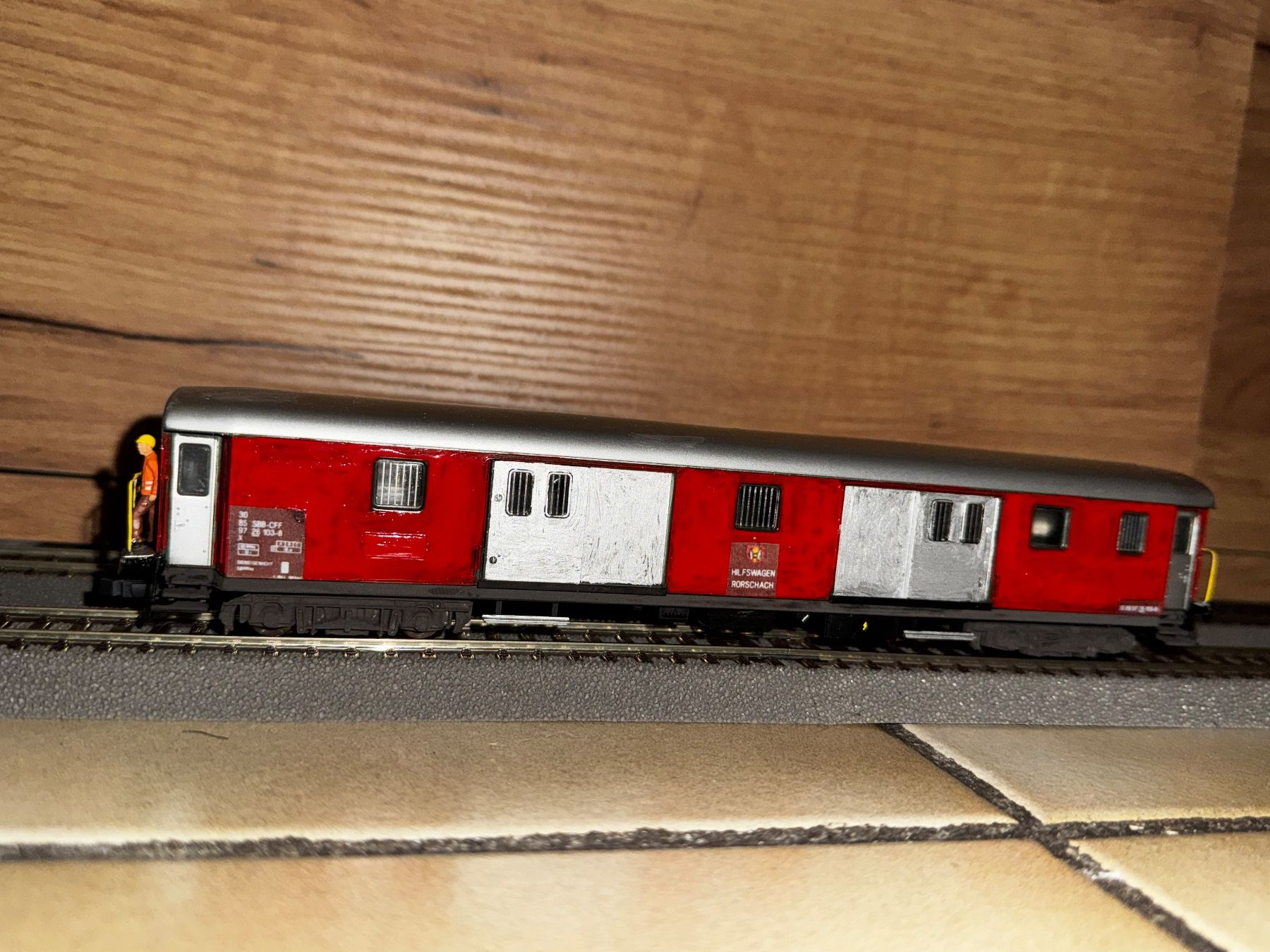 Fleischmann Modellini di ferrovie: SBB Wagon de service de fabrication artisanale – Usato da Genève venduto da den_8z8h 2