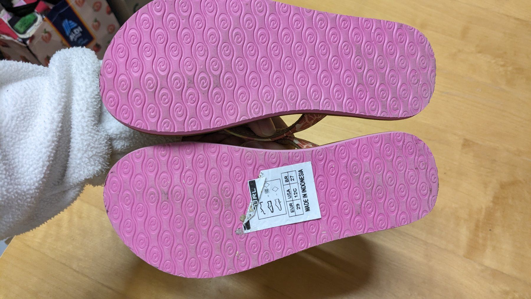 Rip Curl Scarpe per ragazze: Neuwertige ripcurl Flip-Flops - Gr. 29 – Nuovo (secondo la descrizione) da Staufen venduto da Fleby84 2