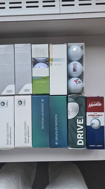 Palloni: Golfbälle mit Logos - Titleis, Srixon, TaylorMade, Vice, etc – Usato da Gwatt (Thun) venduto da inf_hgc8 1