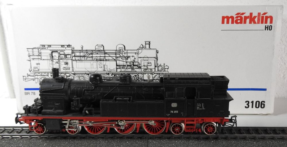 locomotive à vapeur BR 78 DB | echelle Z