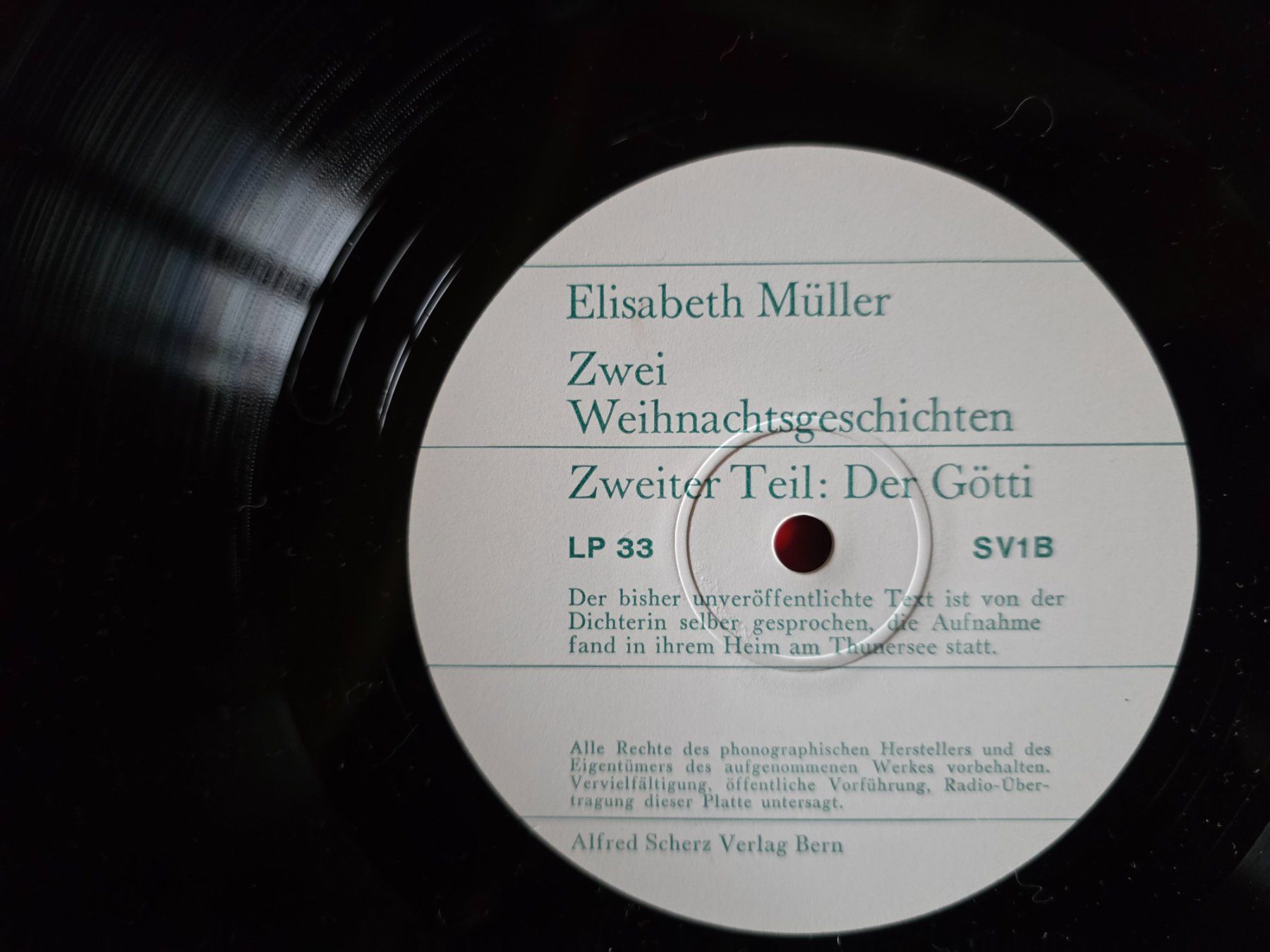 Dischi in vinile: LP : Elisabeth Müller - Zwei Weihnachtsgeschichten Bern – Usato da Walterswil BE venduto da Lonitti 1