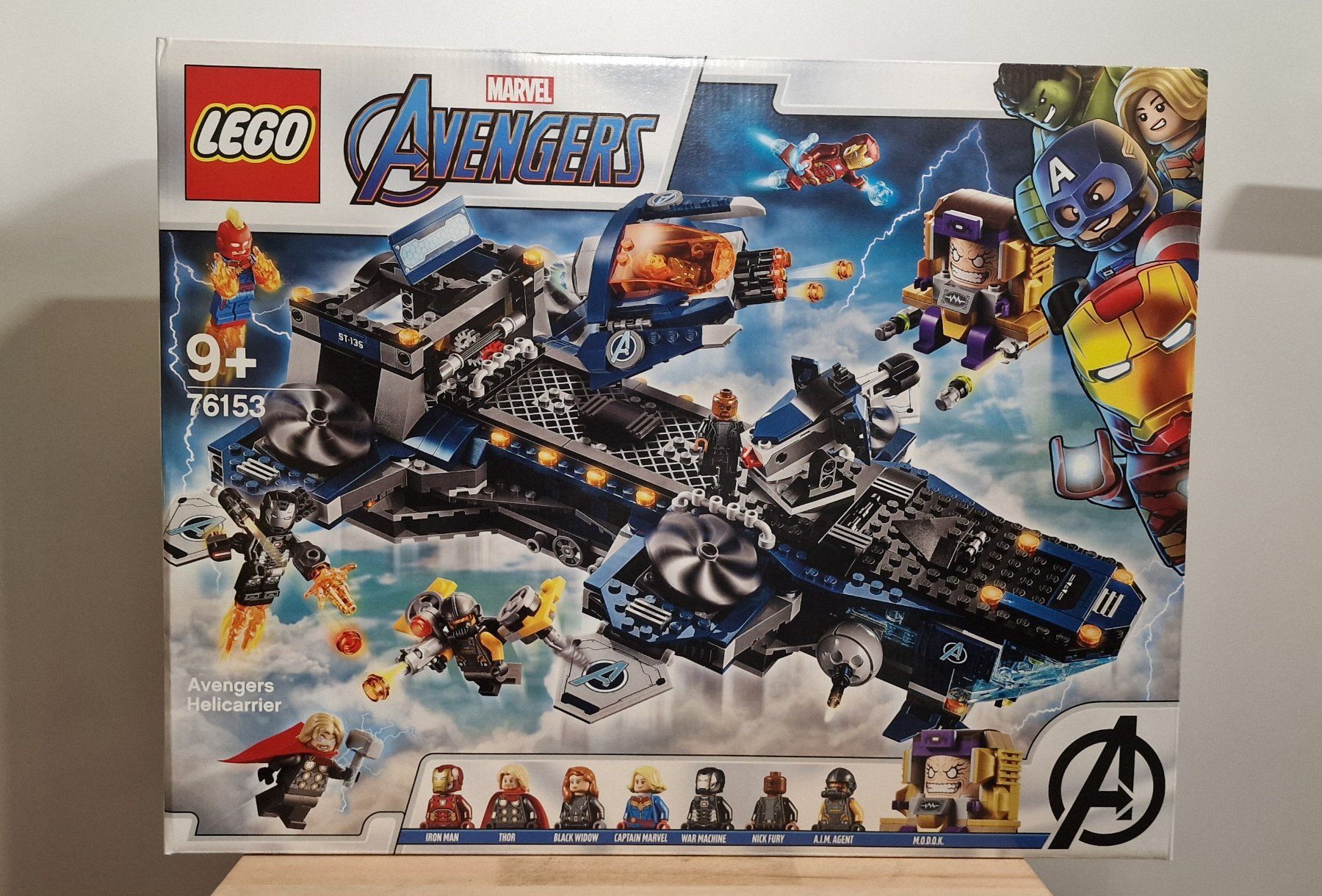 Lego Kit di costruzioni: Lego Marvel 76153 Avengers Helicarrier – Nuovo e nell'imballaggio originale da Echichens venduto da aegis0129