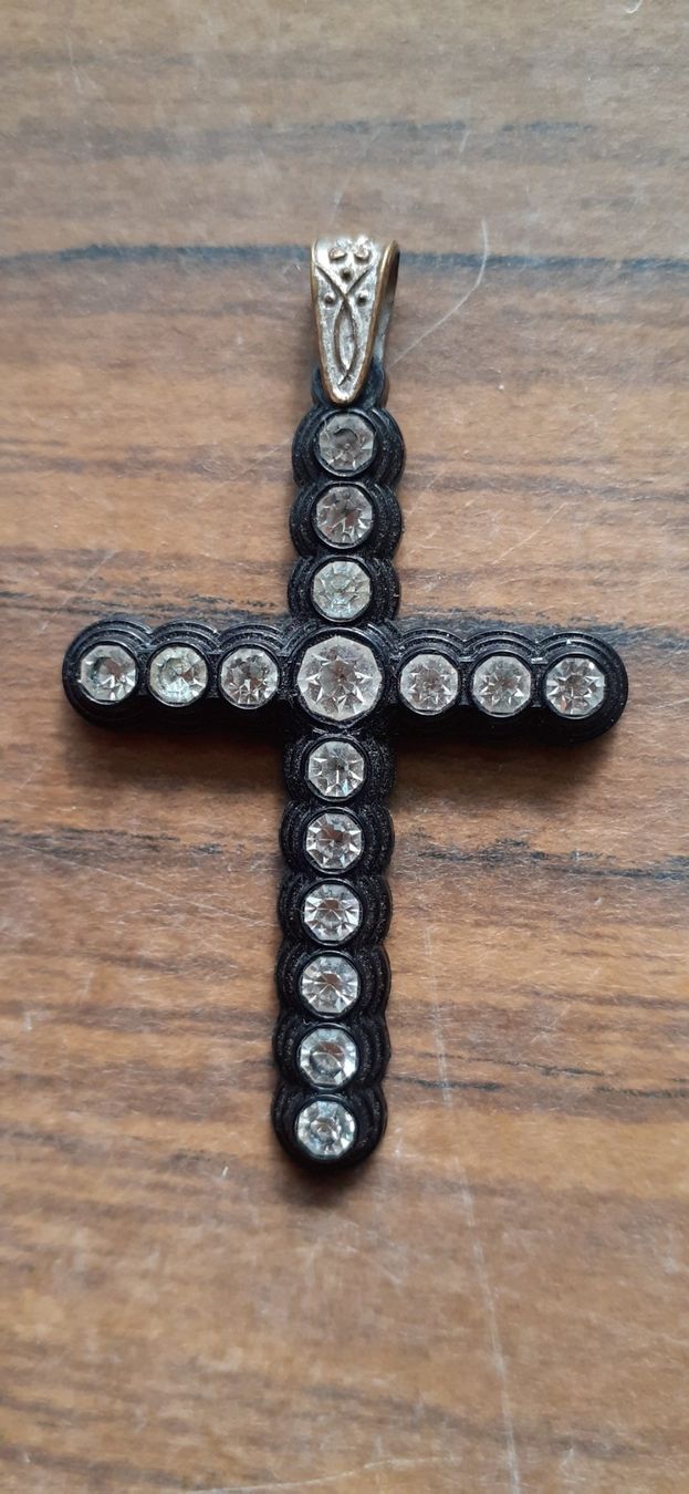 Rimorchi: Anhänger Vintage Kreuz Strass – Usato da Mörschwil venduto da wunderkiste44 4